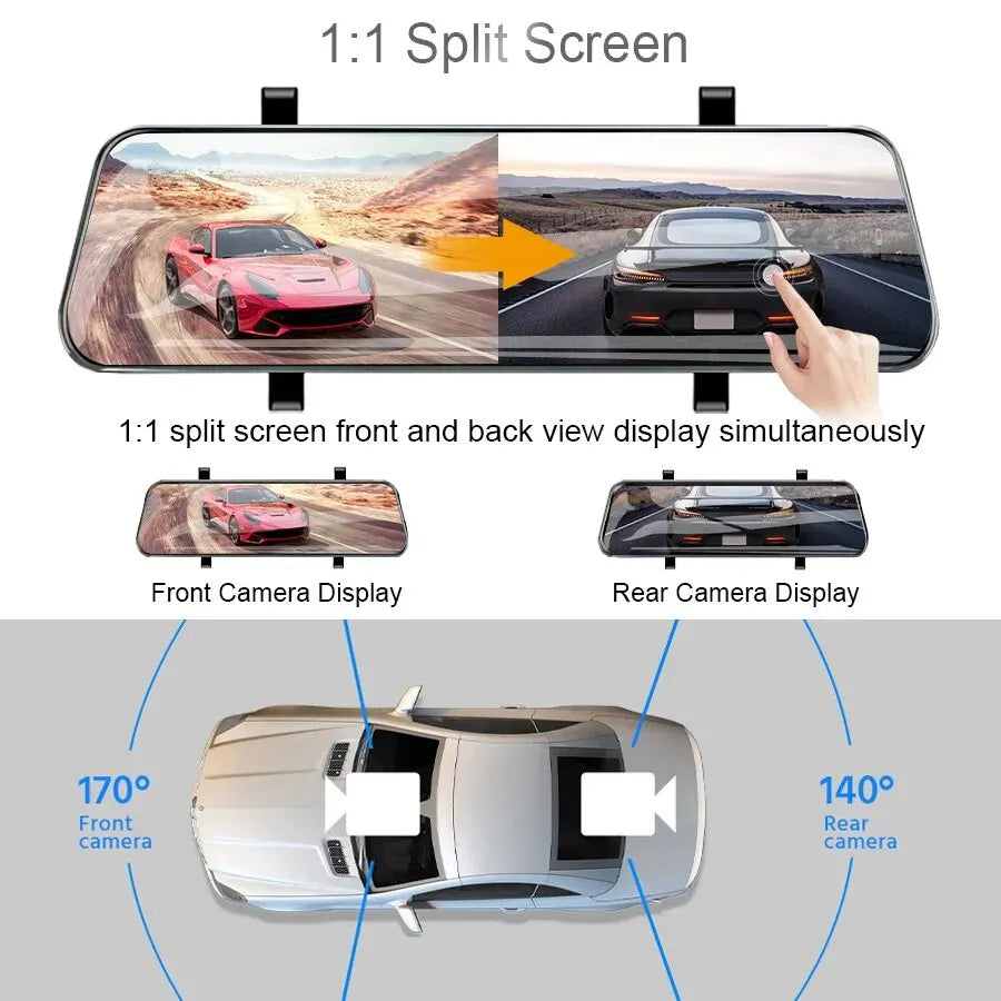 Car Touch IPS RearView